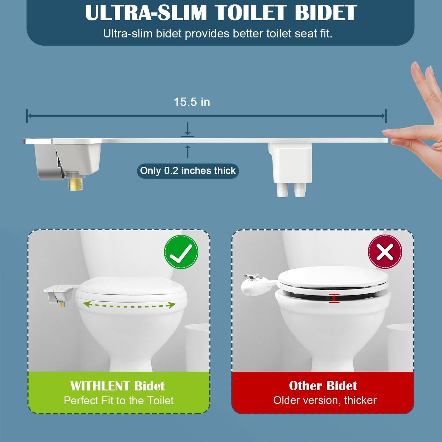 WITHLENT Bidet