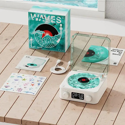 VastQWaves™ (haut-parleur Bluetooth Waves Vinyl Player)